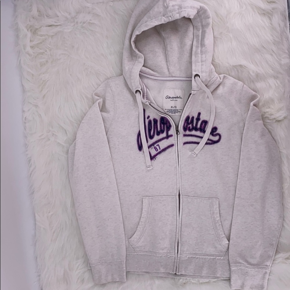 Aeropostale zip up sweater